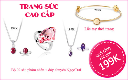 Những món quà nên tặng nửa yêu thương 20/10